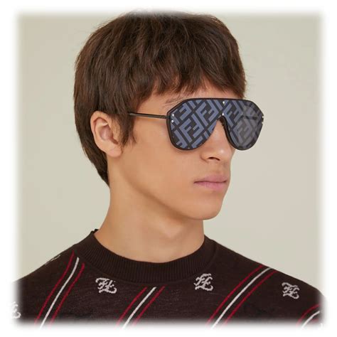 fendi mens gray sunglasses|Fendi glasses frames men's.